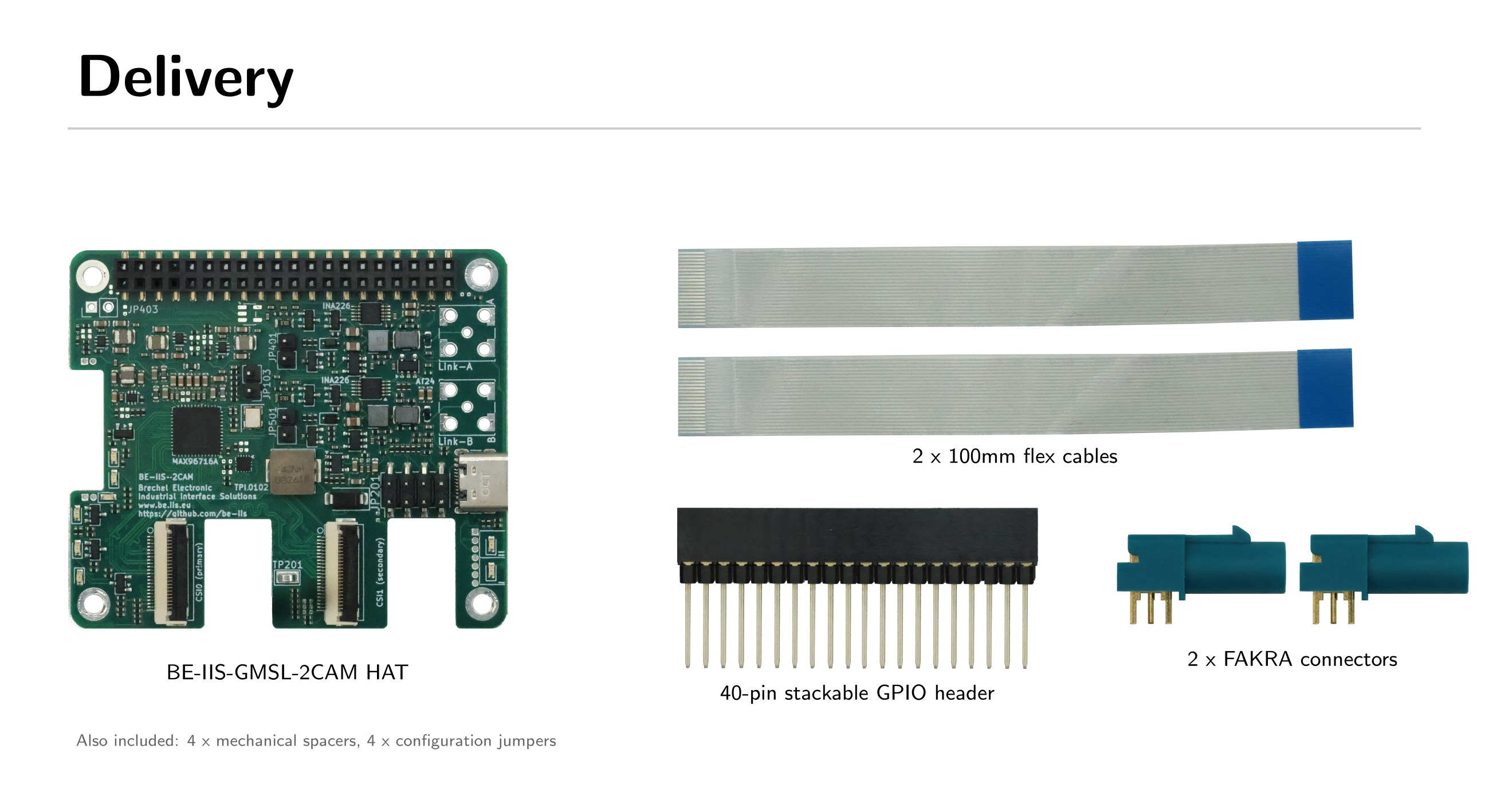 GMSL2 Camera HAT for Raspberry Pi